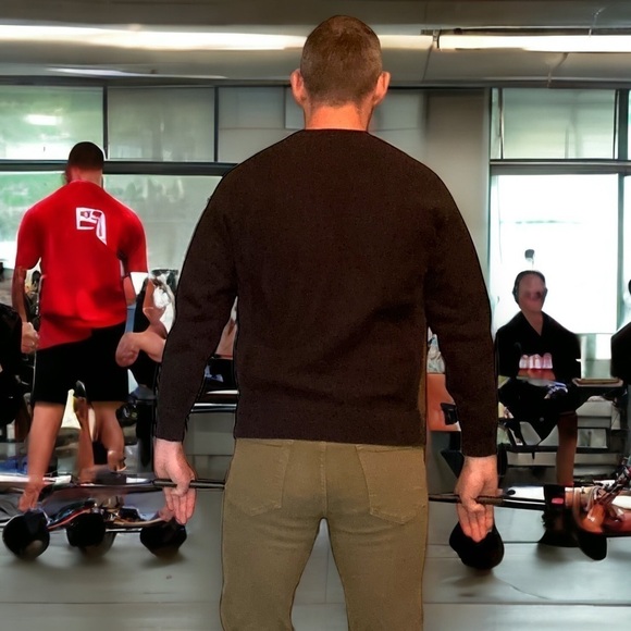 California Strength Black Sweatshirt With Logo - Medium - Picture 4 of 9